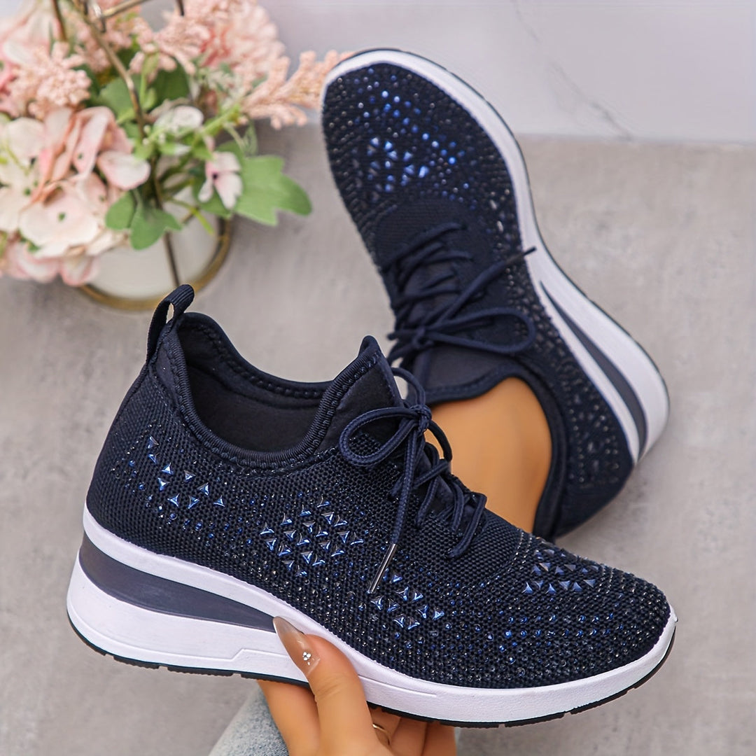Lunelia - Ademende orthopedische sneakers van leer voor dames