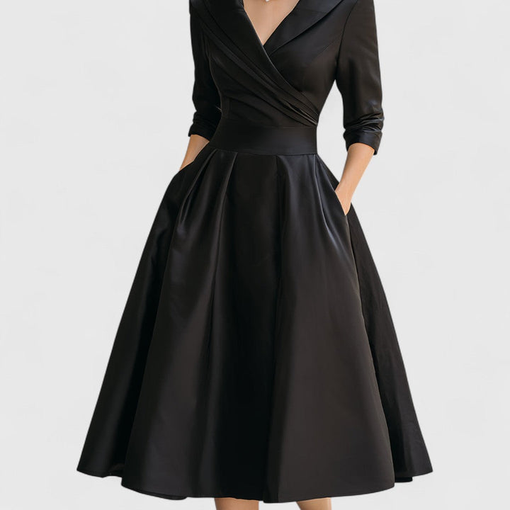 Meravinne | Elegante Midi Jurk