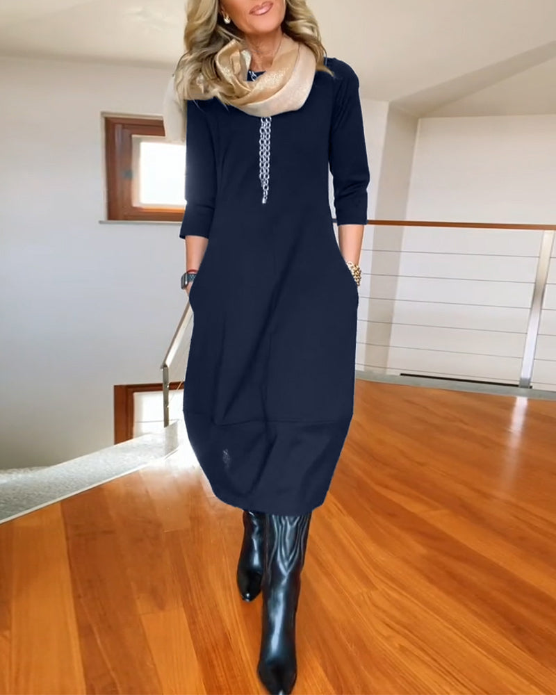 Ineke - Elegante en Comfortabele jurk