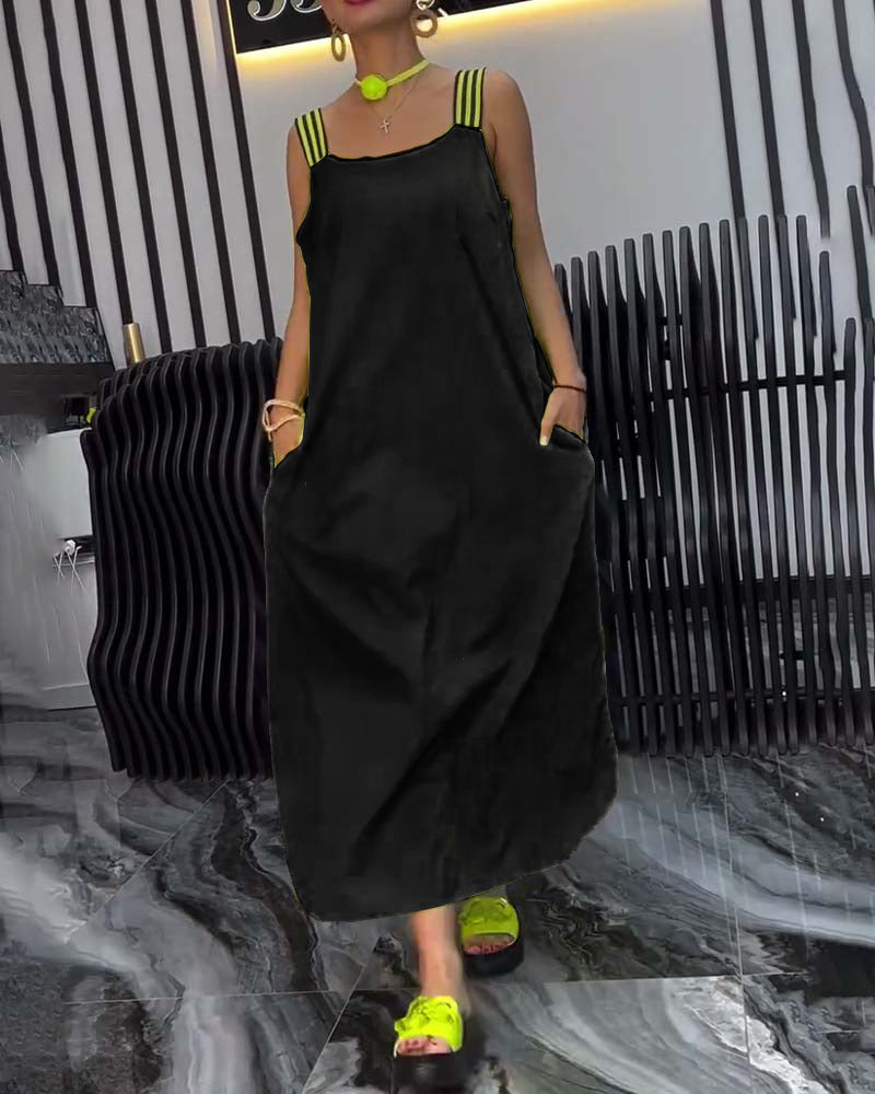 Nyelle - Losse jurk met losse bandjes