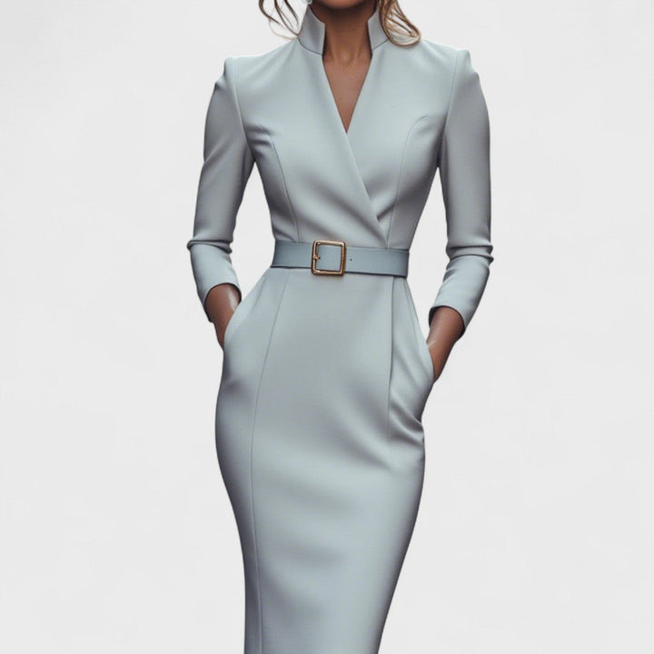 Hanna | Elegante Jurk Met Riem