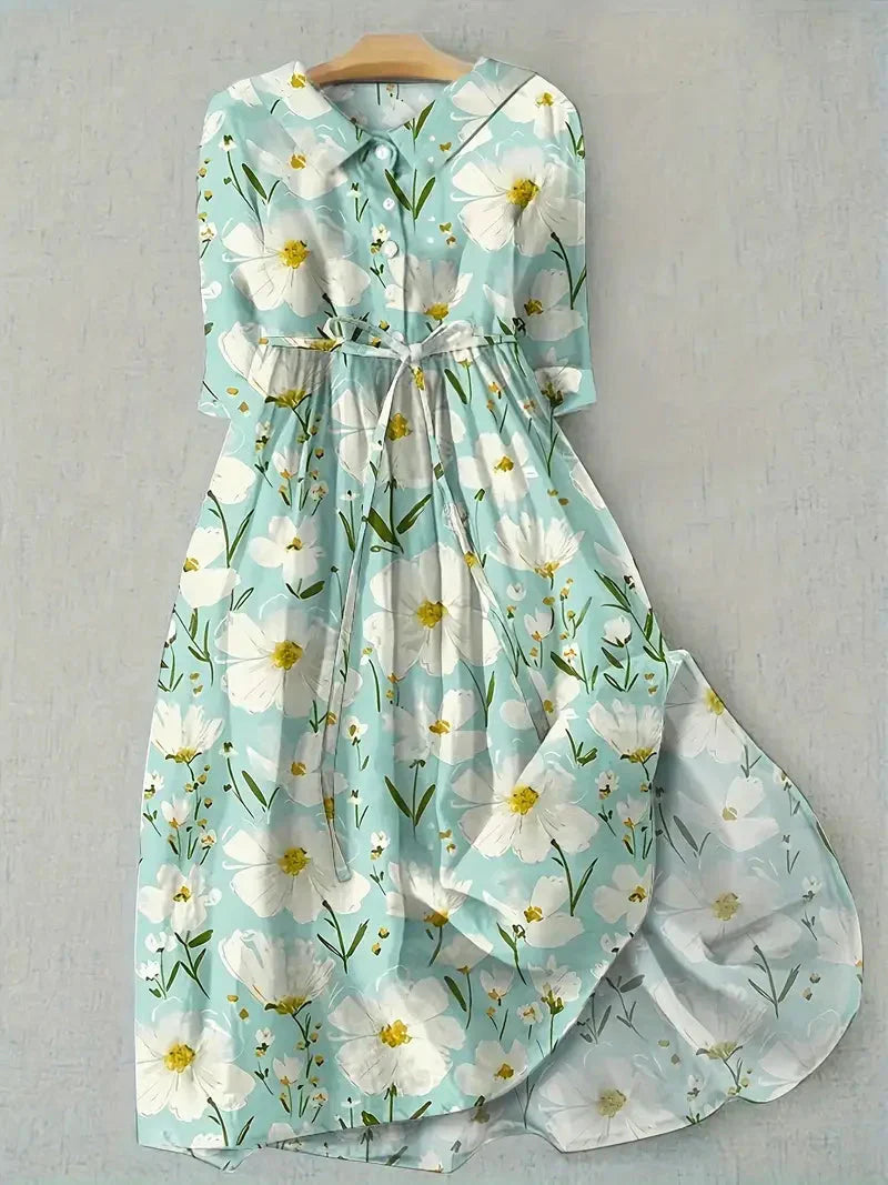 Lotte | Frisse bloemen zomerjurk
