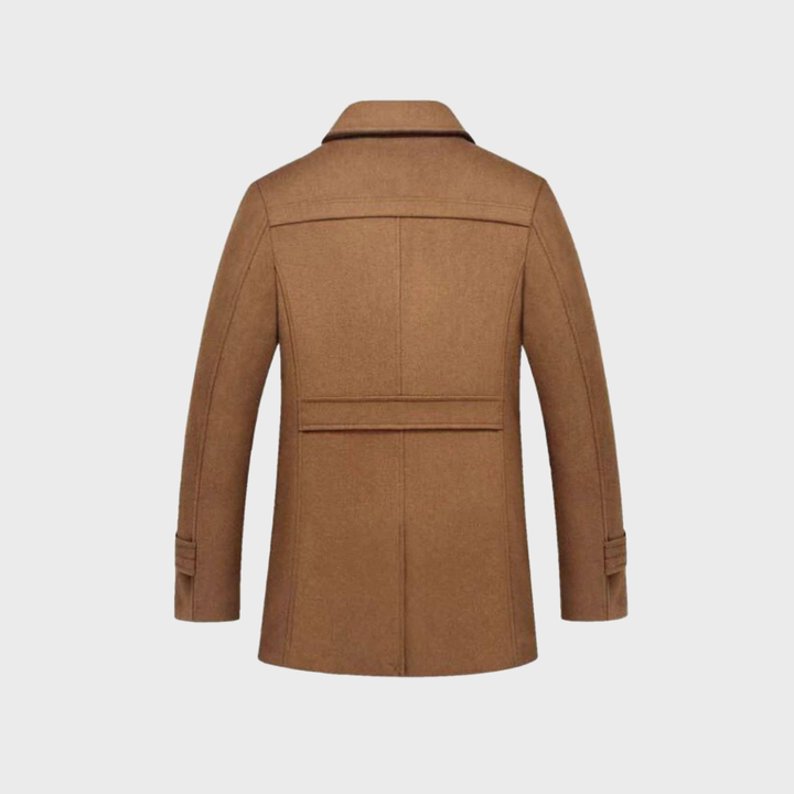Aaron - Klassieke Wol Peacoat