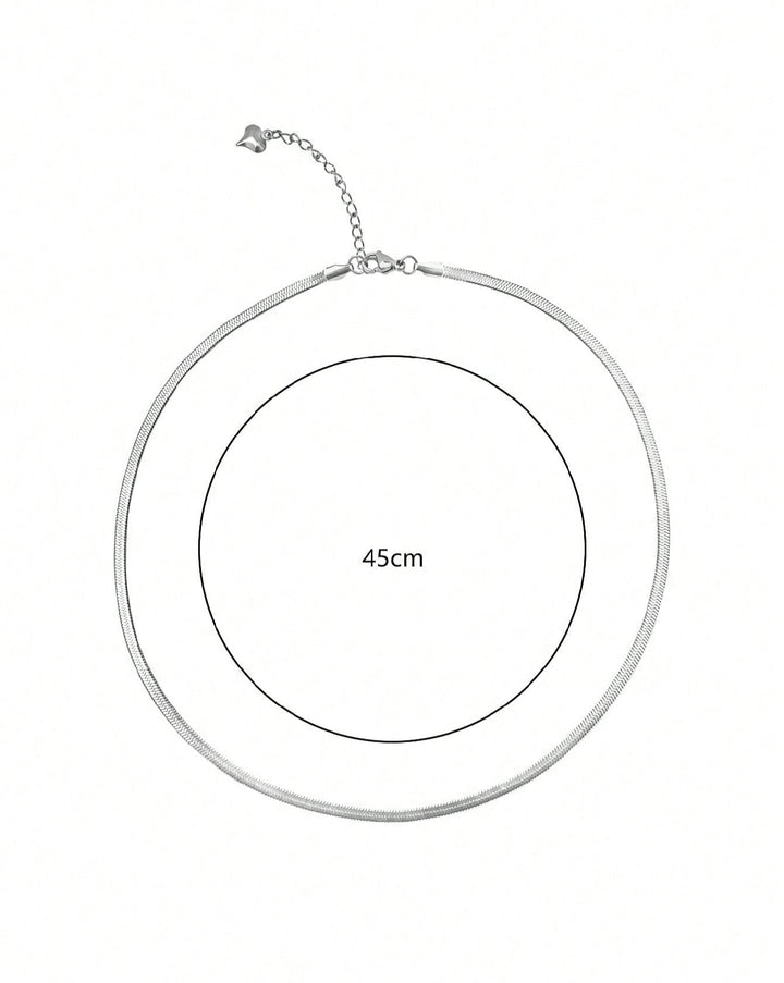 Mia Collar Dora en acero inoxidable