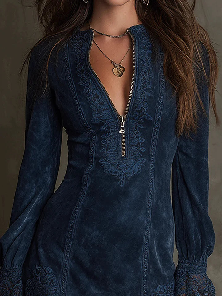 Debbie | Suède minijurk