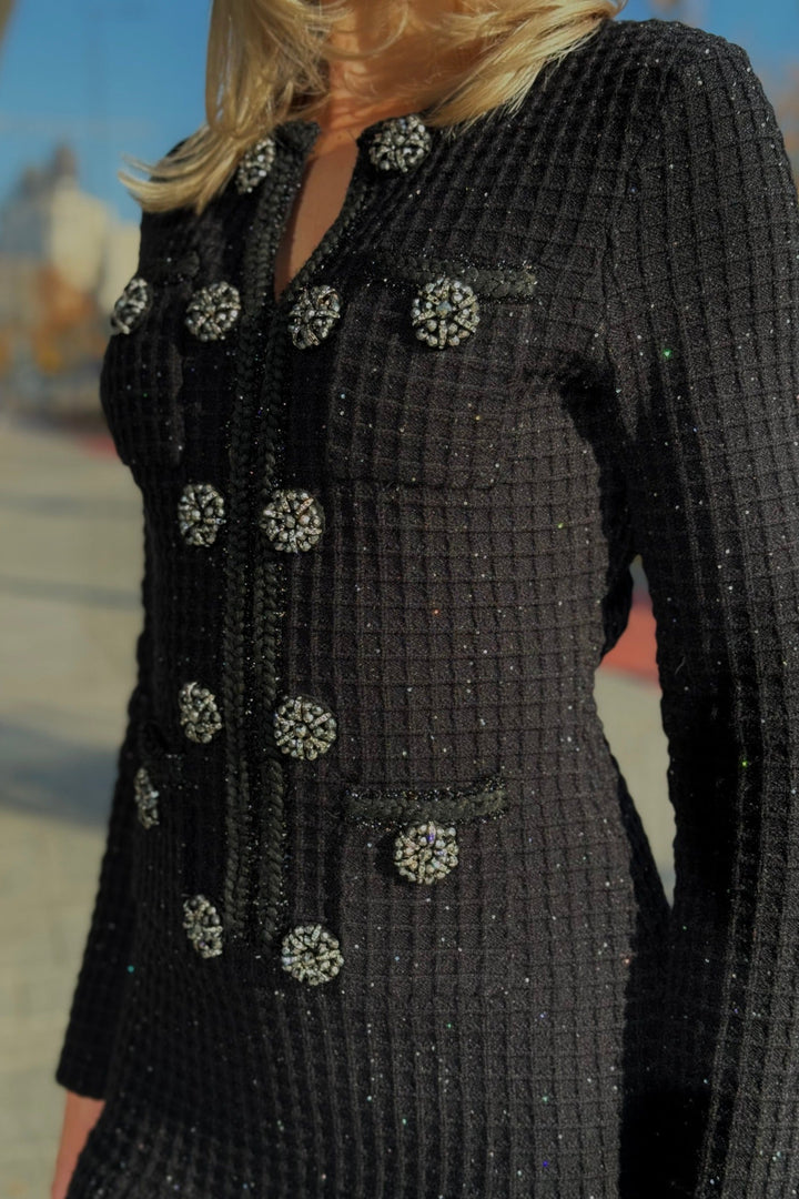 Colette Gebreide jurk