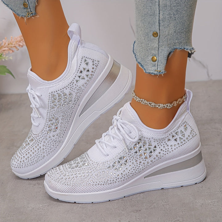 Lunelia - Ademende orthopedische sneakers van leer voor dames