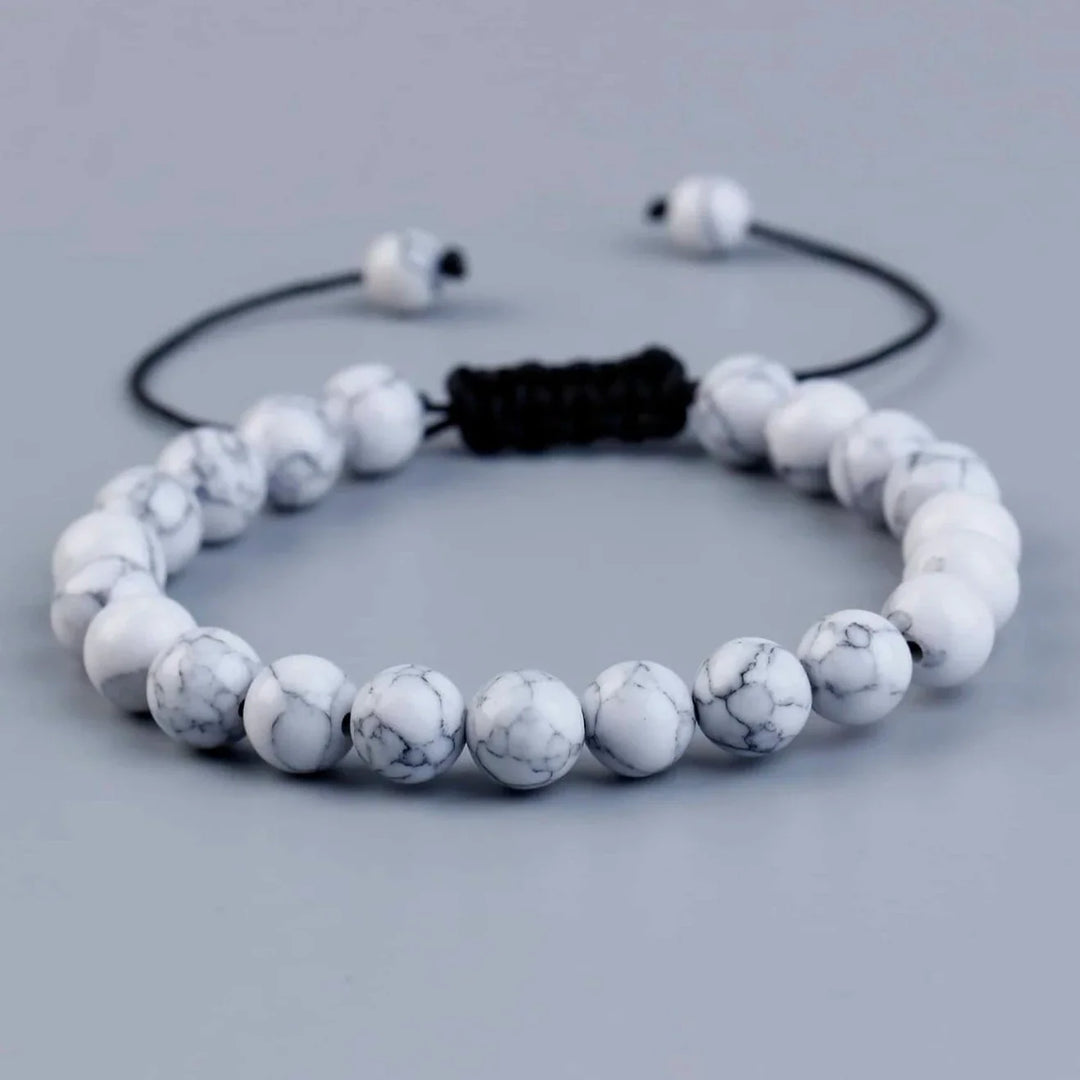 Pulsera Single Stone Howlita