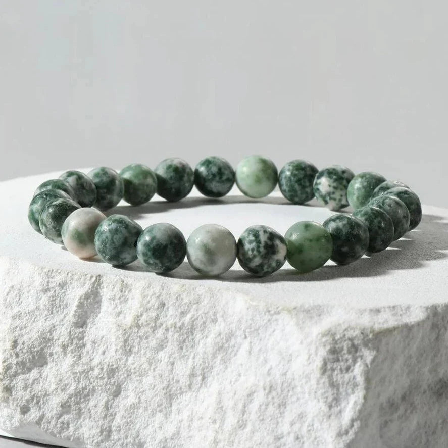 Pulsera Single Stone Ágata de Árbol