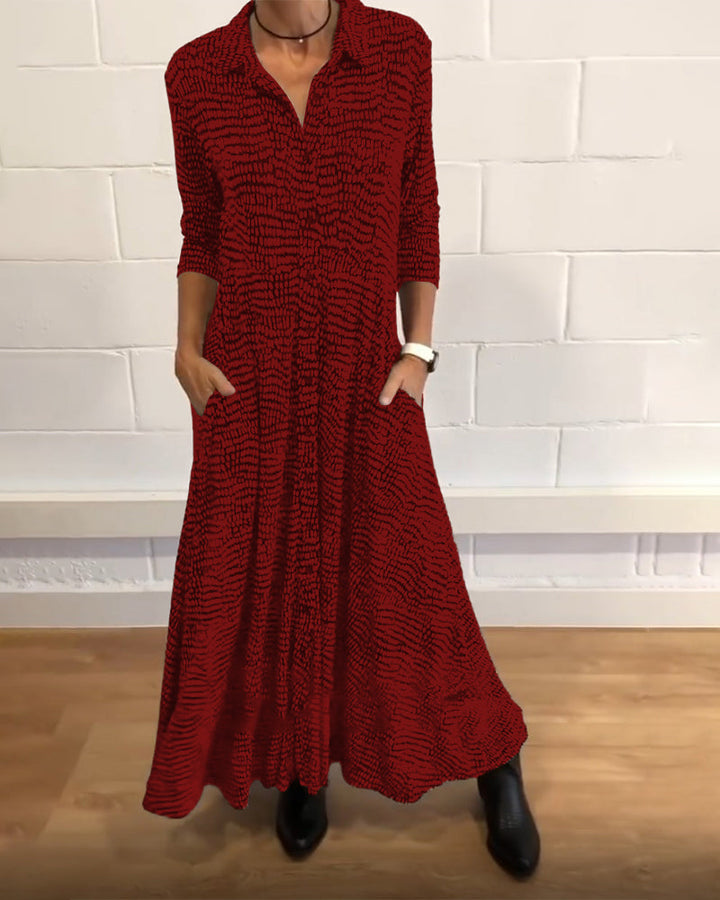 Fyvanna | Elegante Midi Jurk