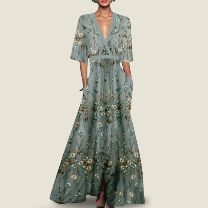 Lovelle | Elegante bloemenjurk