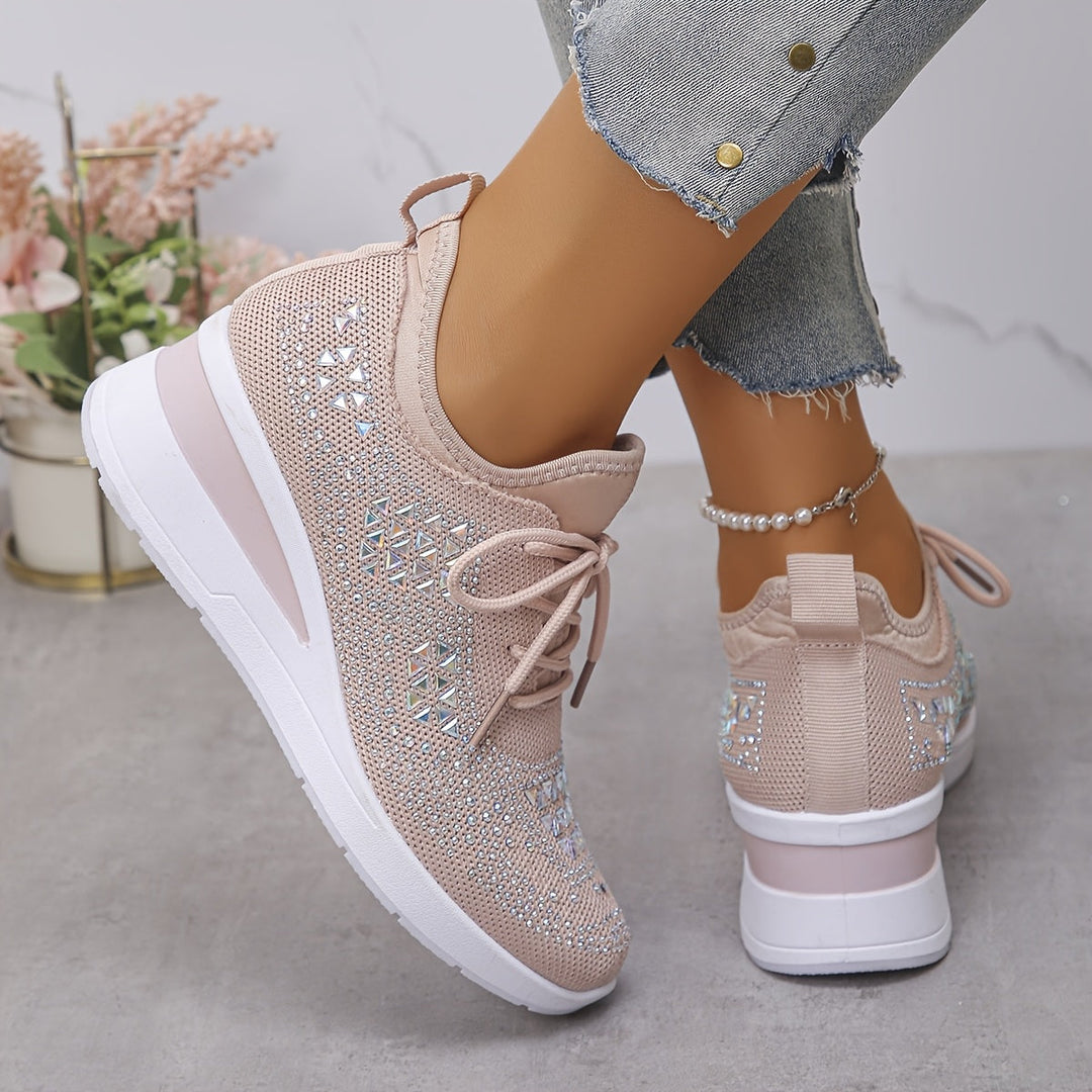 Lunelia - Ademende orthopedische sneakers van leer voor dames