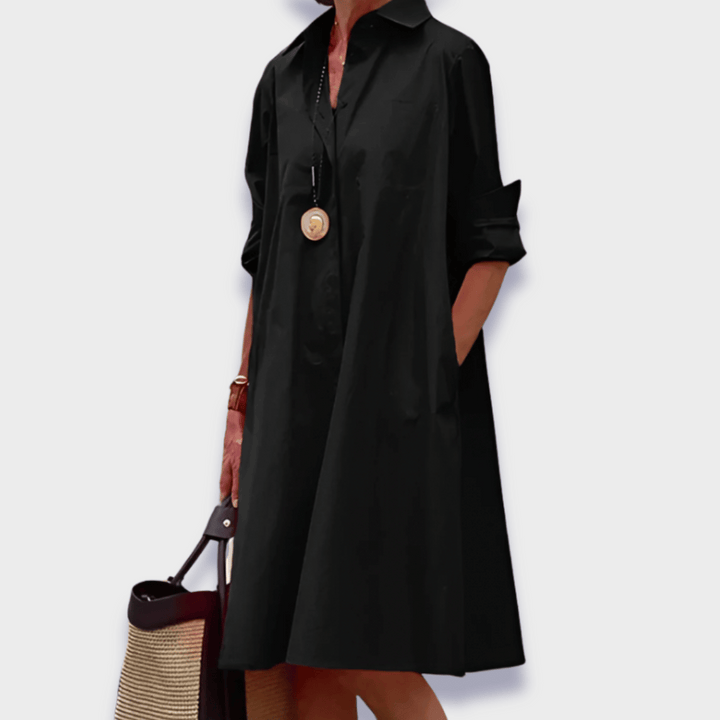 Ysolde - Stijlvolle Polo Dress van premium stof