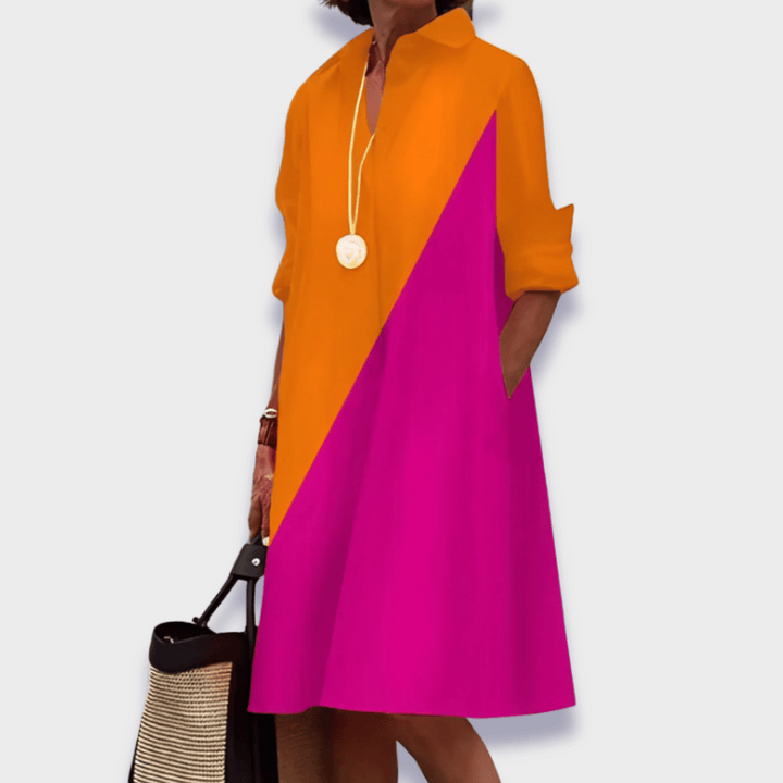 Ysolde - Stijlvolle Polo Dress van premium stof