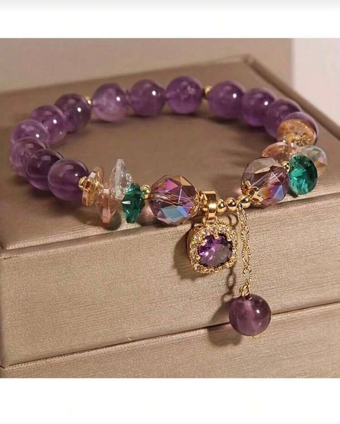 Mia Luxury amatista y zirconia