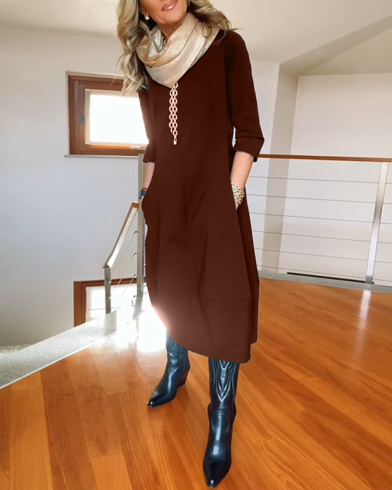 Ineke - Elegante en Comfortabele jurk