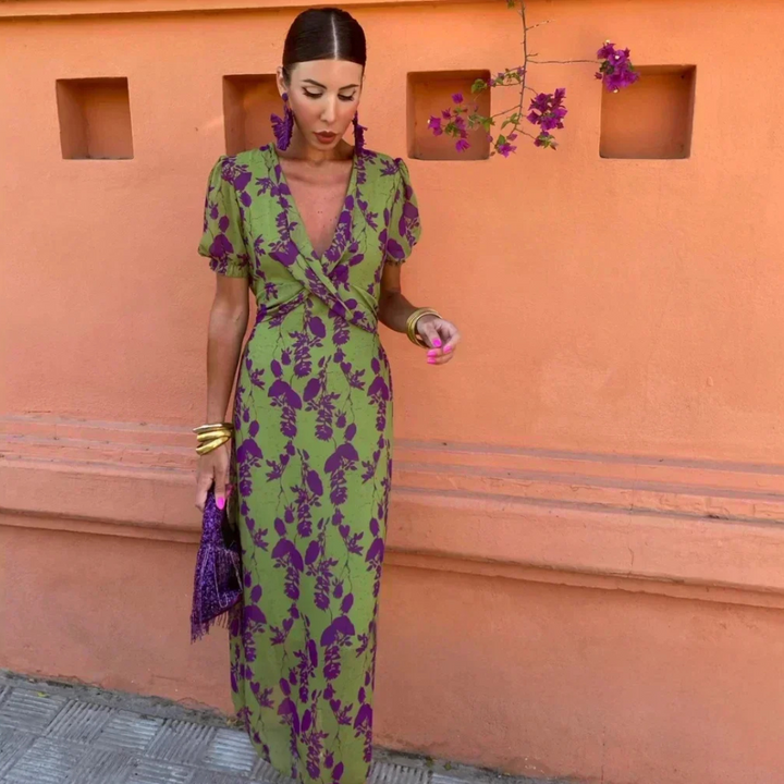 Giulia - Prachtige kleurrijke zomerjurk