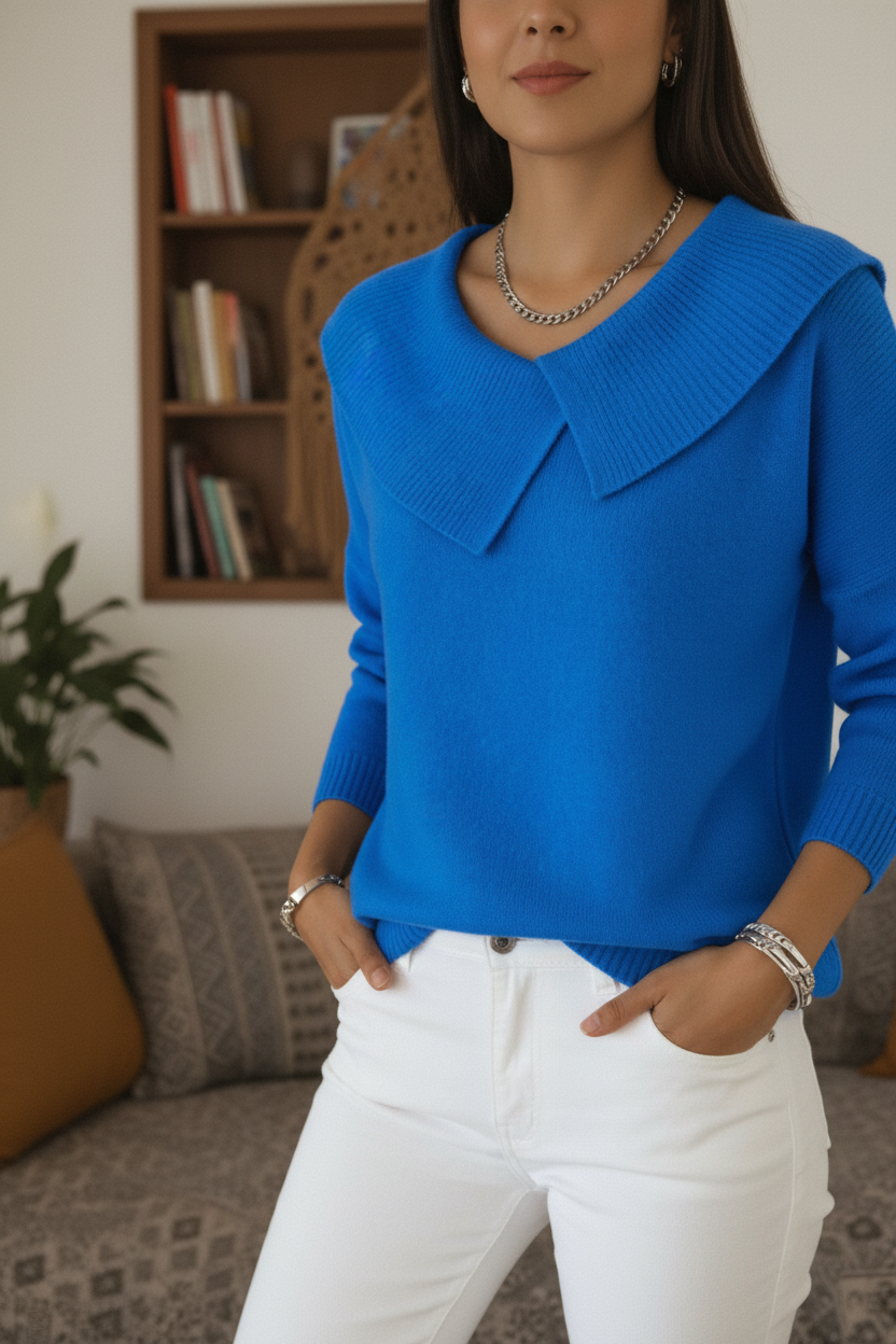 Sweater Loïs - Warme dagelijkse look met modern karakter