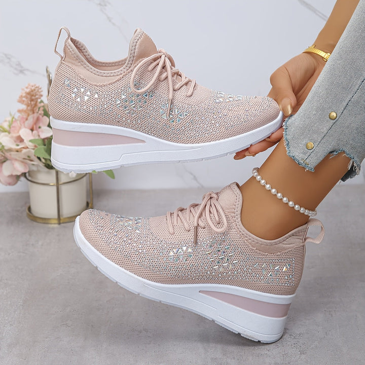 Lunelia - Ademende orthopedische sneakers van leer voor dames