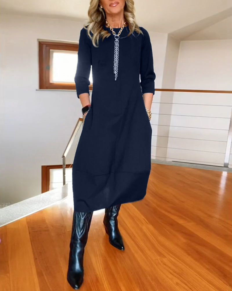 Ineke - Elegante en Comfortabele jurk