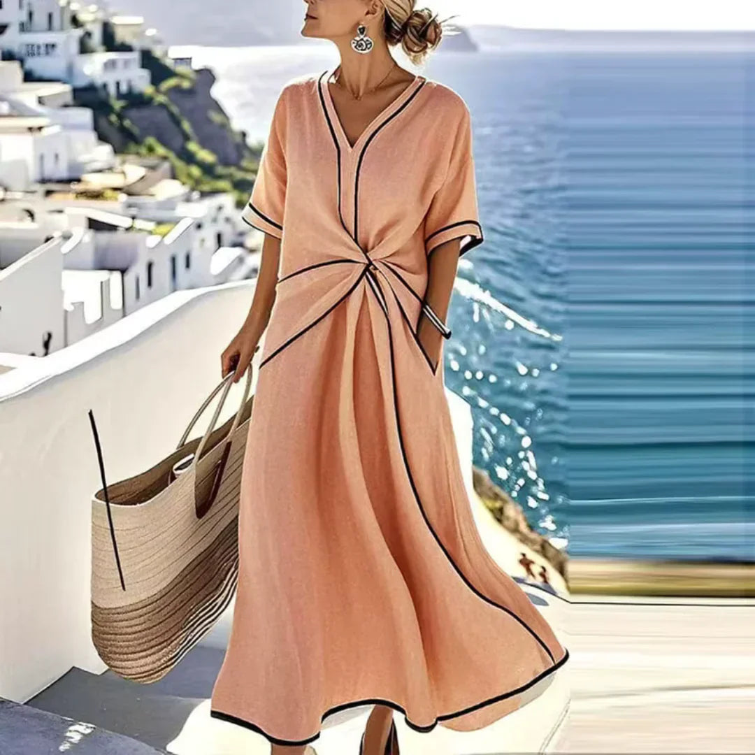 Ananya™ Elegante Flatterende Jurk