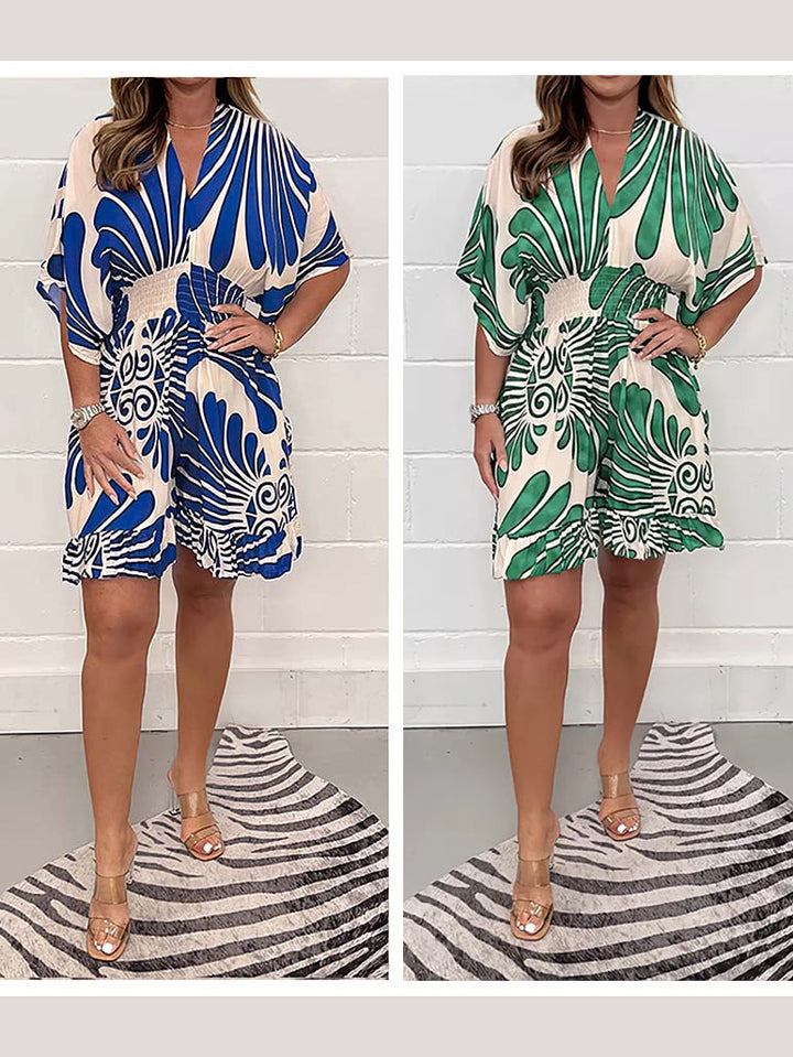 Amani - Casual jumpsuit voor dames met print