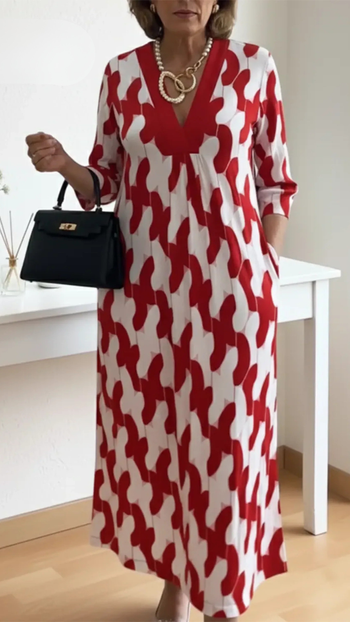 Thessavine - Elegante Maxi Jurk