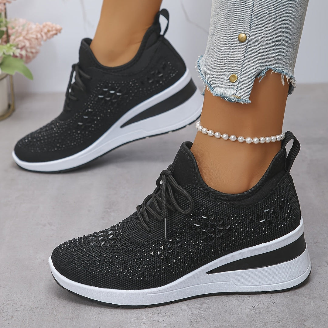 Lunelia - Ademende orthopedische sneakers van leer voor dames