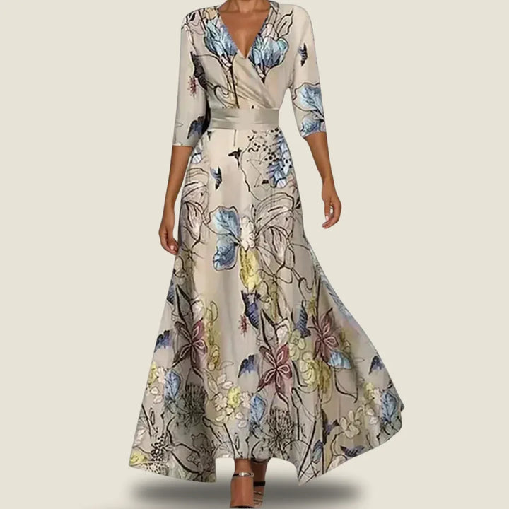 Lovelle | Elegante bloemenjurk