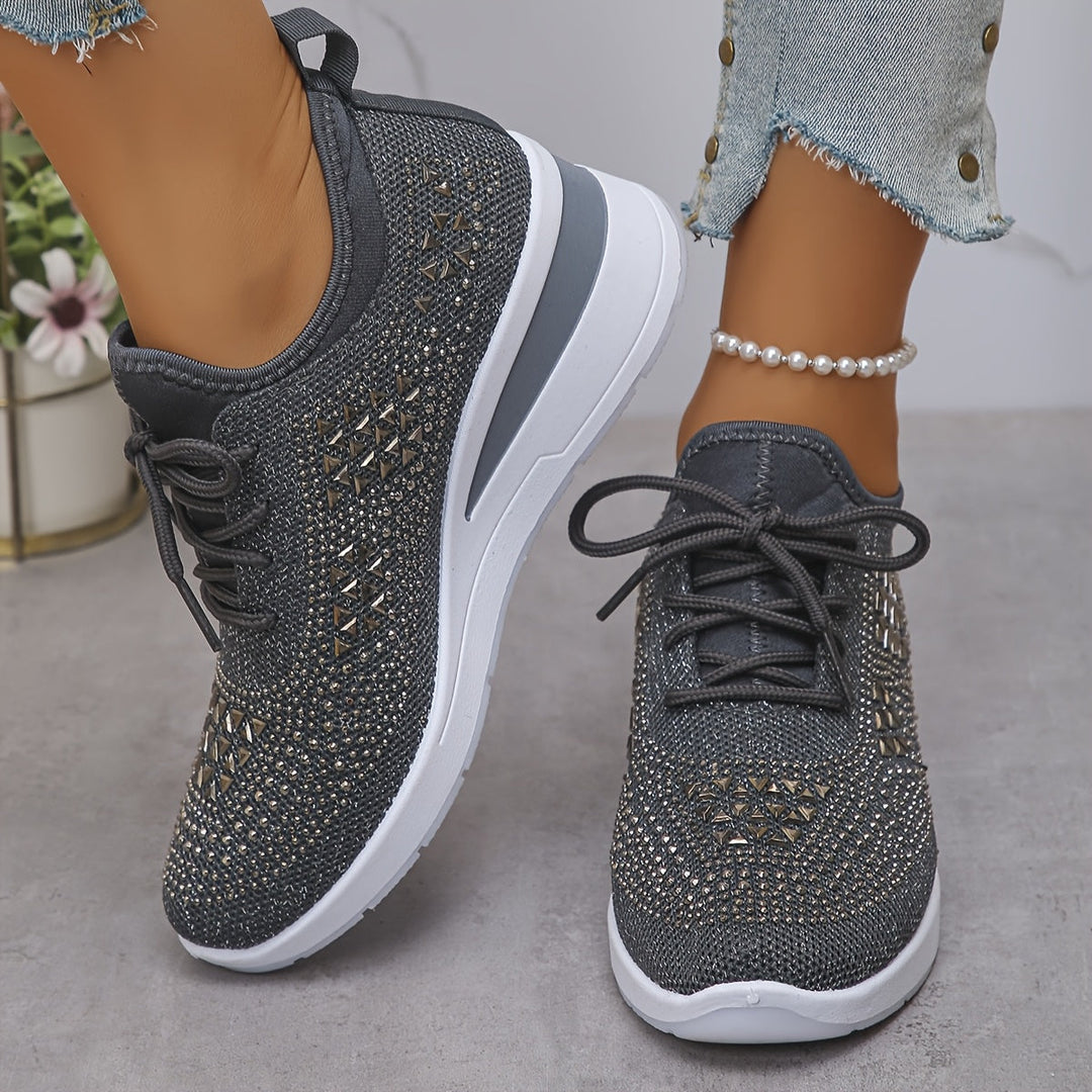 Lunelia - Ademende orthopedische sneakers van leer voor dames