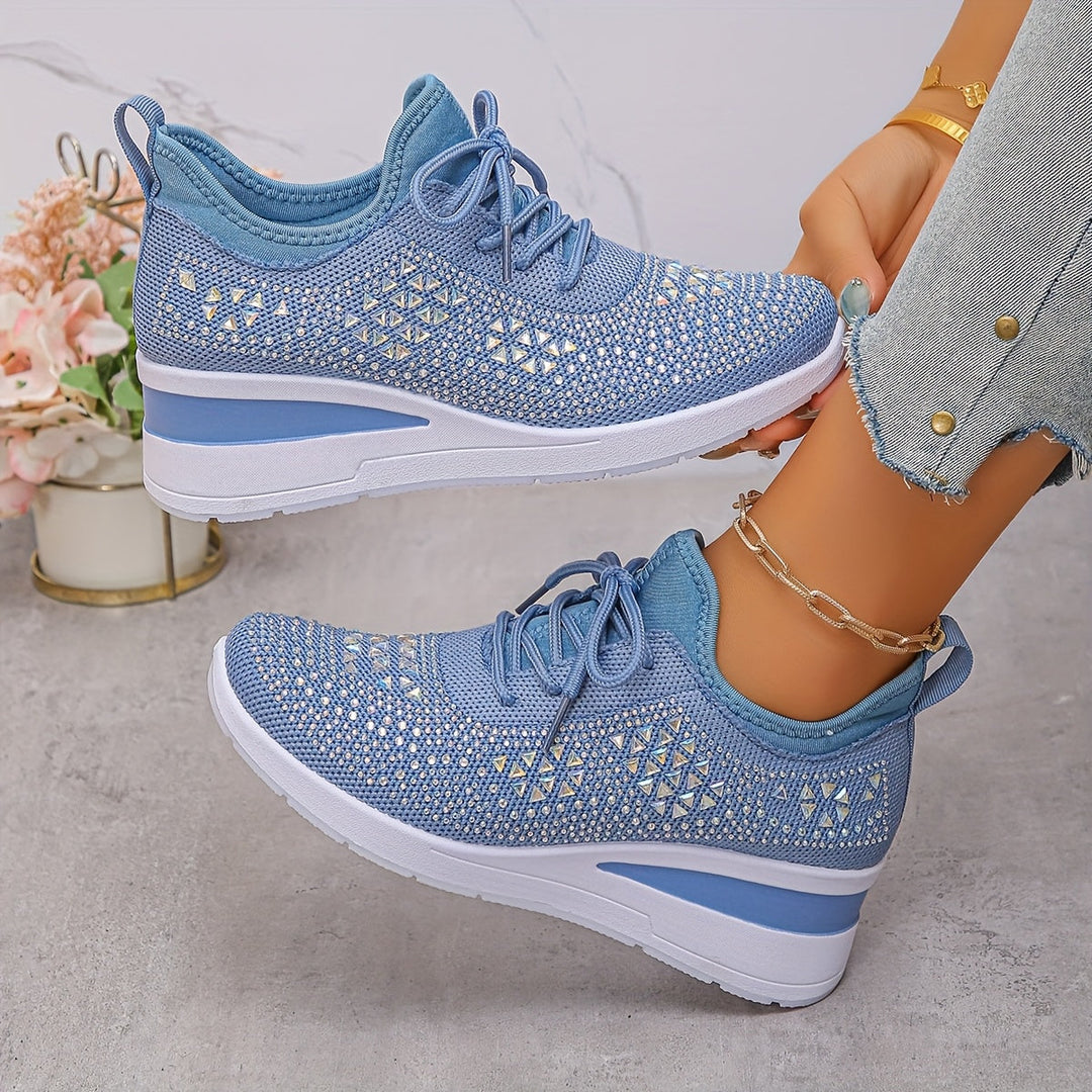 Lunelia - Ademende orthopedische sneakers van leer voor dames