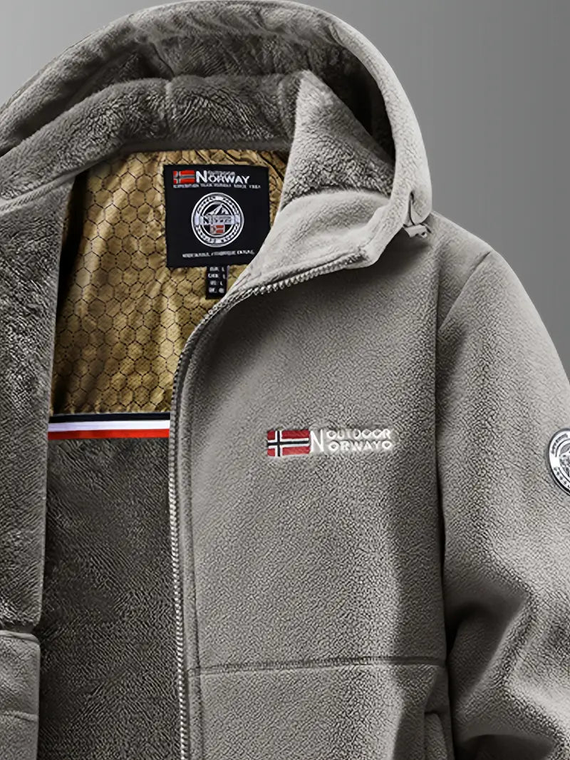 Oliver - Thermische Fleece Winterjas voor Mannen