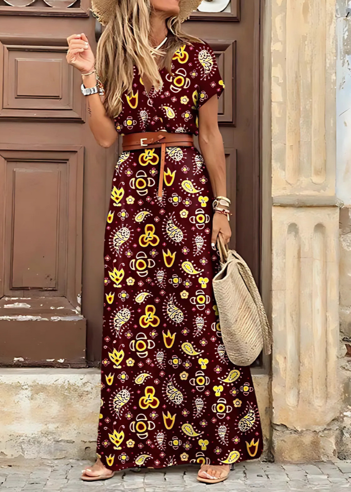 Alanis - Elegante Boheemse Maxi Dress