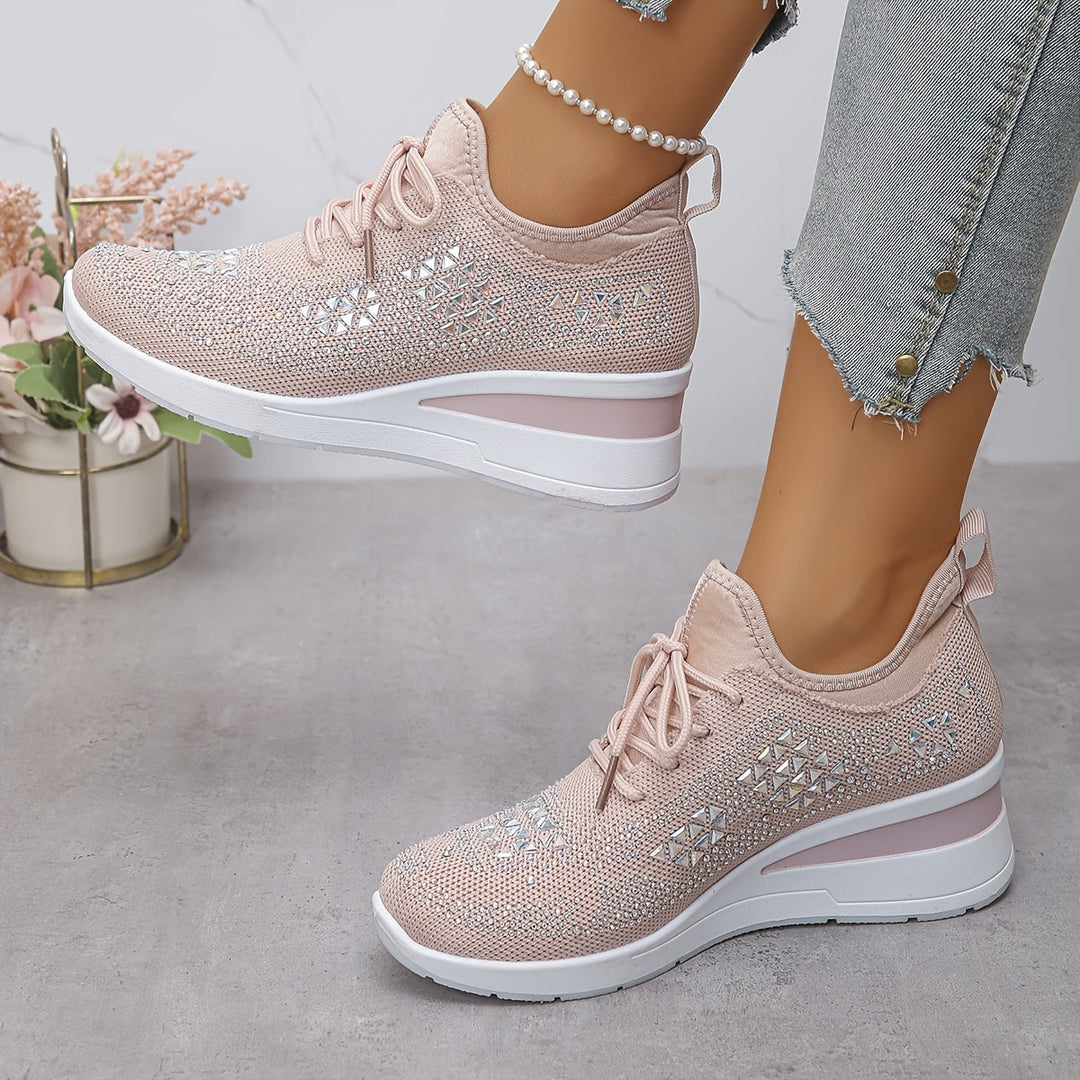 Lunelia - Ademende orthopedische sneakers van leer voor dames