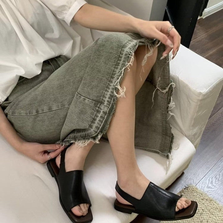 Blyzara - Open sandalen voor dames, elegant en comfortabel met een moderne lage hak