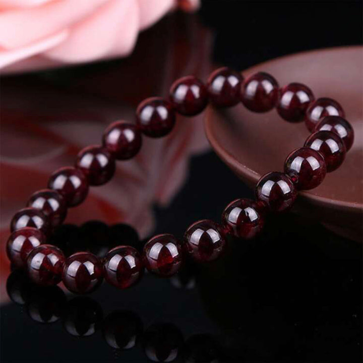 Pulsera Single Stone Granate