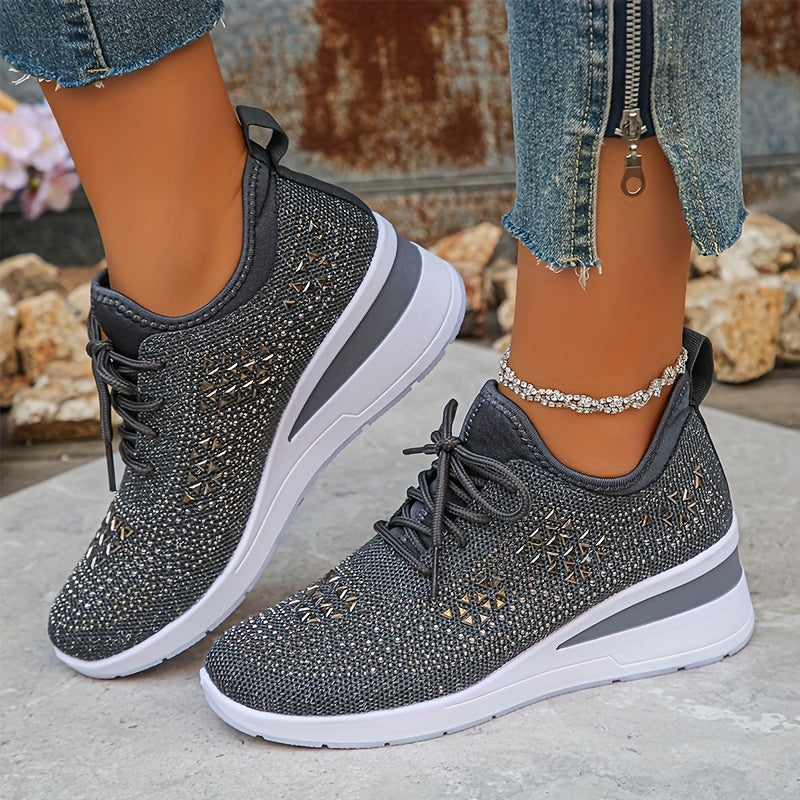 Lunelia - Ademende orthopedische sneakers van leer voor dames