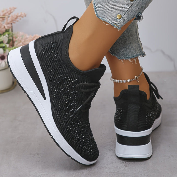 Lunelia - Ademende orthopedische sneakers van leer voor dames