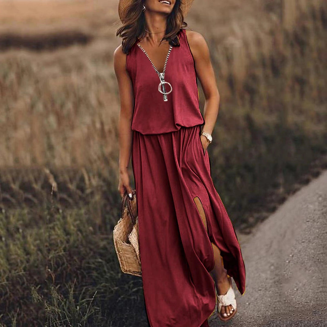 Pavina - Elegante jurk met print voor dames