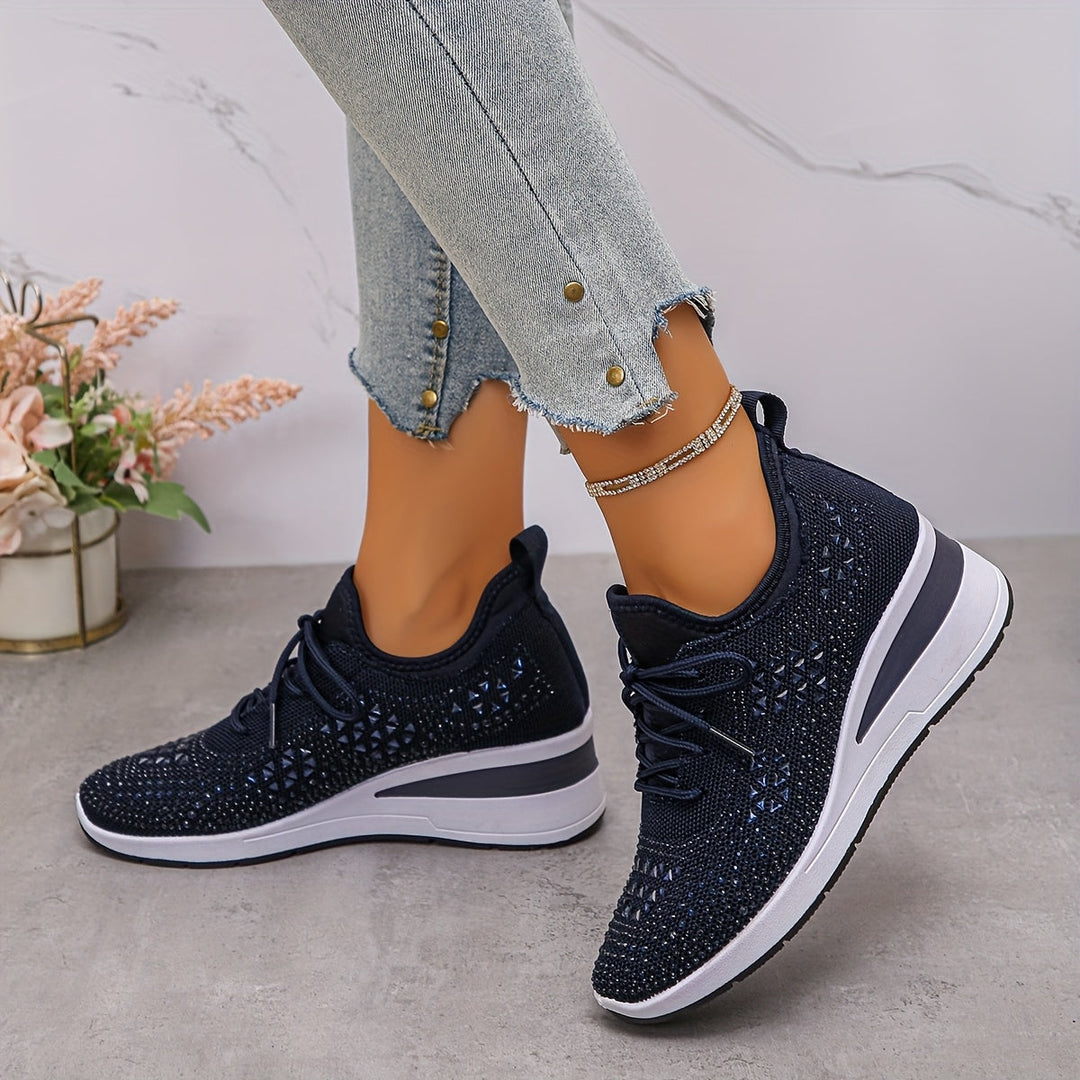 Lunelia - Ademende orthopedische sneakers van leer voor dames