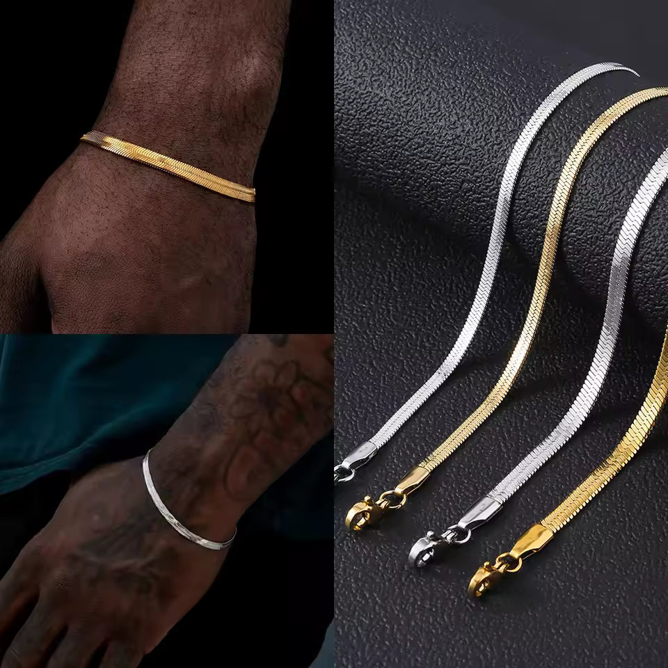 Armband Snake - Verrijk je outfit met dit glanzende detail