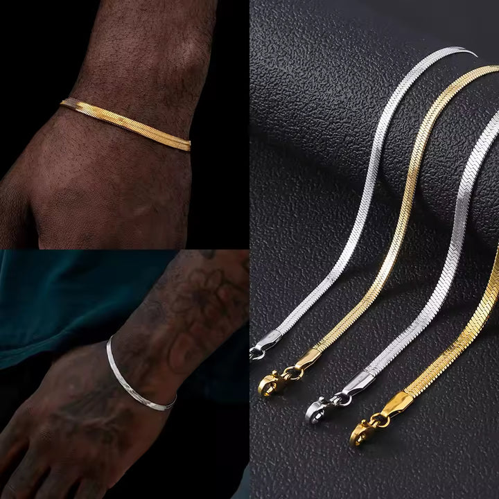 Armband Snake - Verrijk je outfit met dit glanzende detail