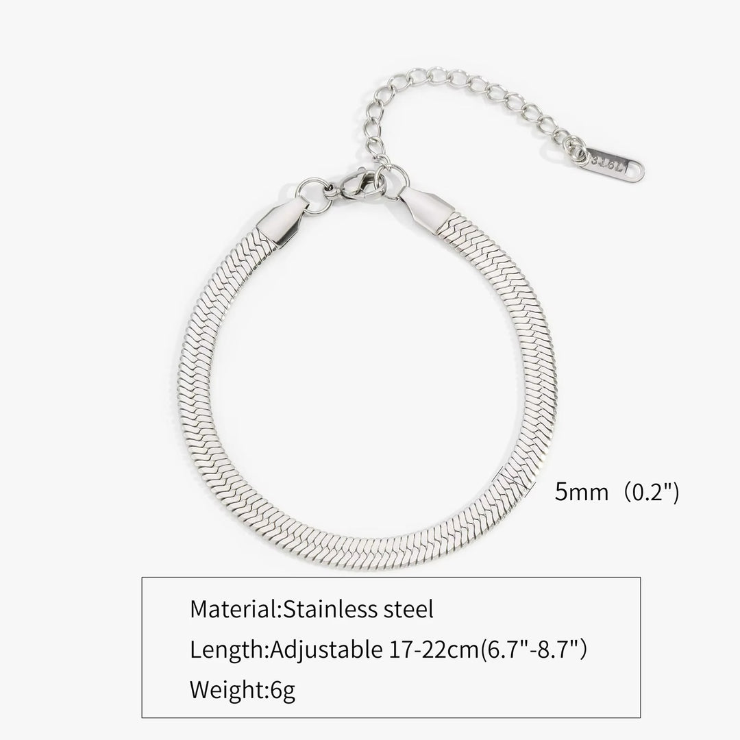 Armband Snake - Verrijk je outfit met dit glanzende detail