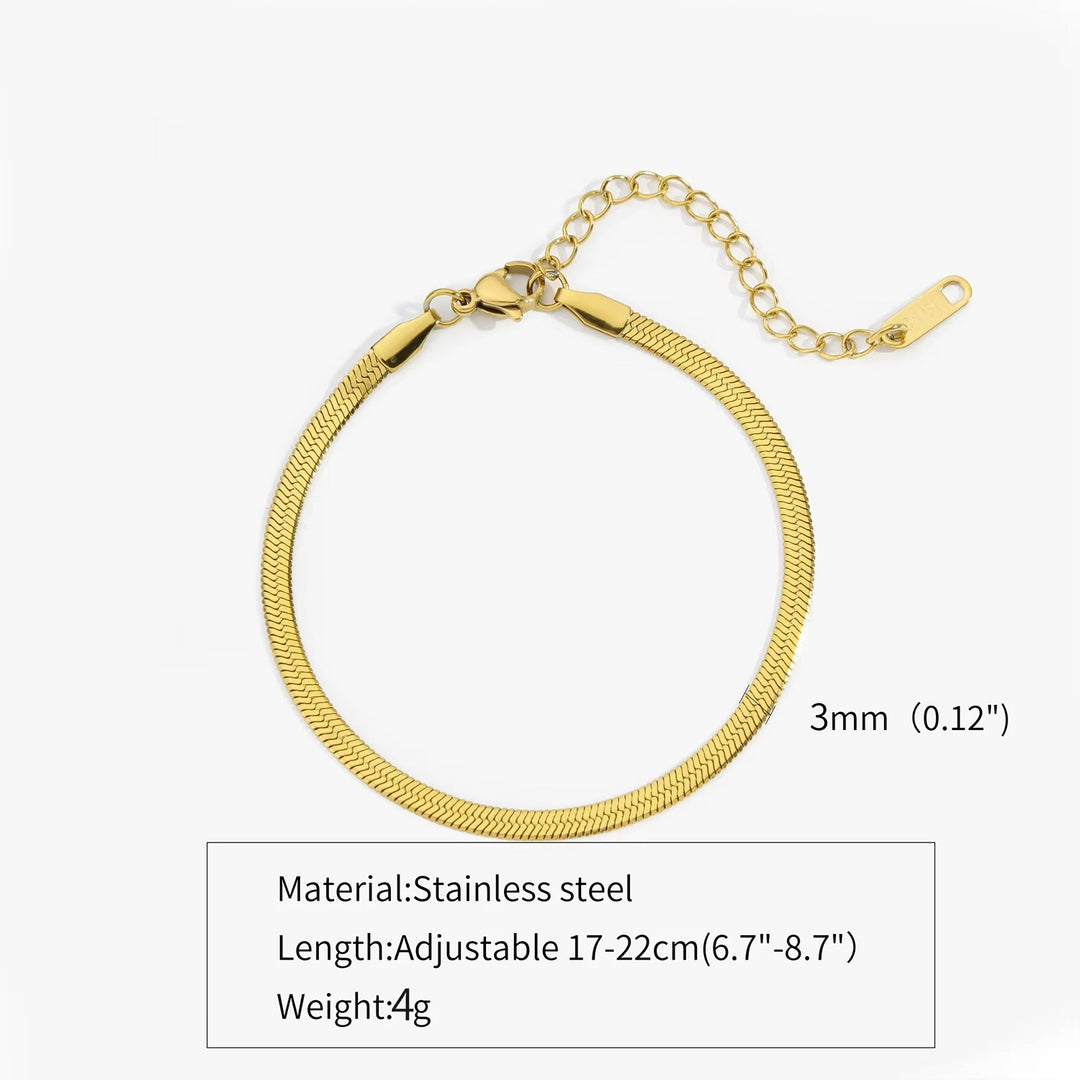 Armband Snake - Verrijk je outfit met dit glanzende detail