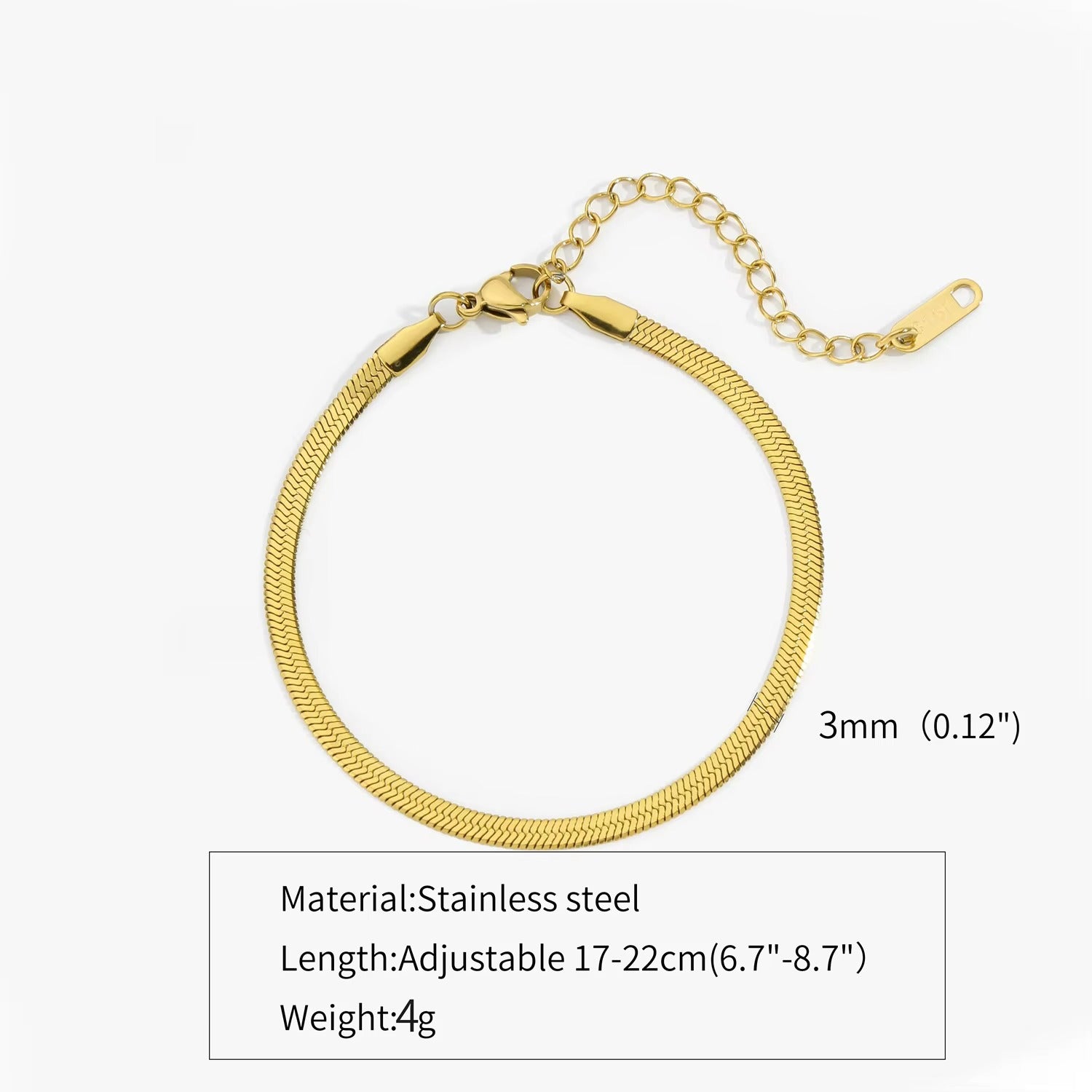 Armband Snake - Verrijk je outfit met dit glanzende detail