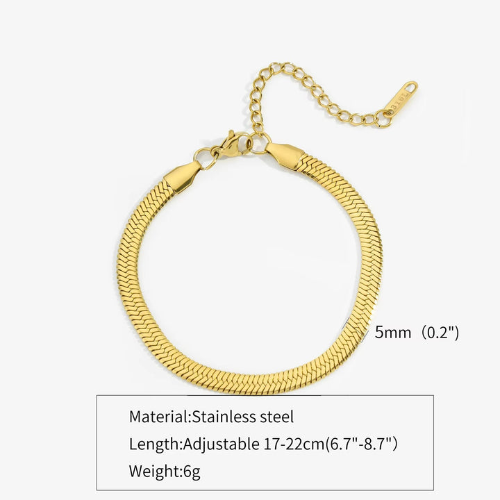 Armband Snake - Verrijk je outfit met dit glanzende detail
