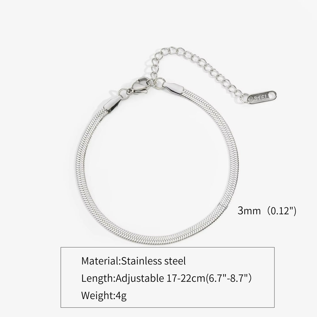 Armband Snake - Verrijk je outfit met dit glanzende detail