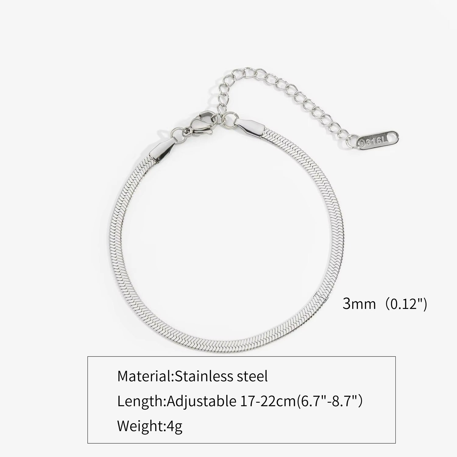 Armband Snake - Verrijk je outfit met dit glanzende detail