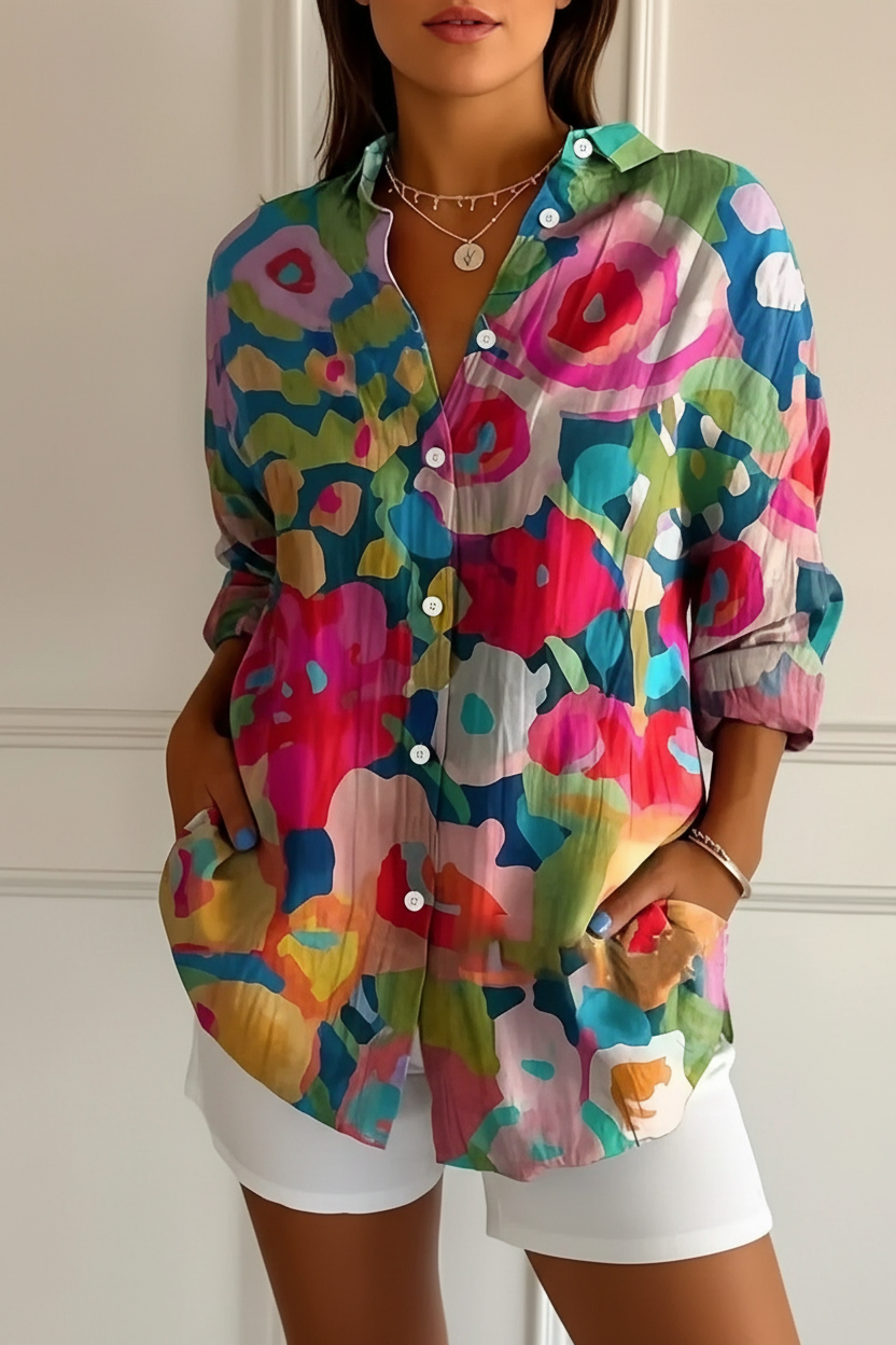 Blouse Melissa - Kleur de wereld een beetje mooier met dit design