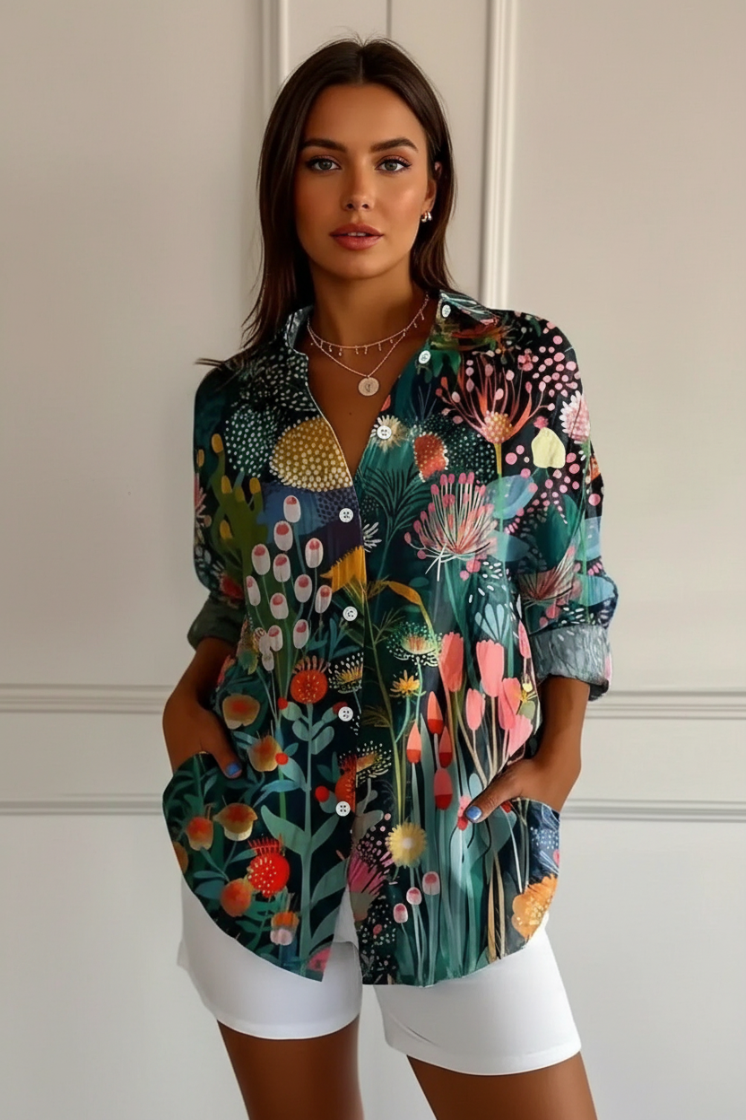 Blouse Melissa - Kleur de wereld een beetje mooier met dit design